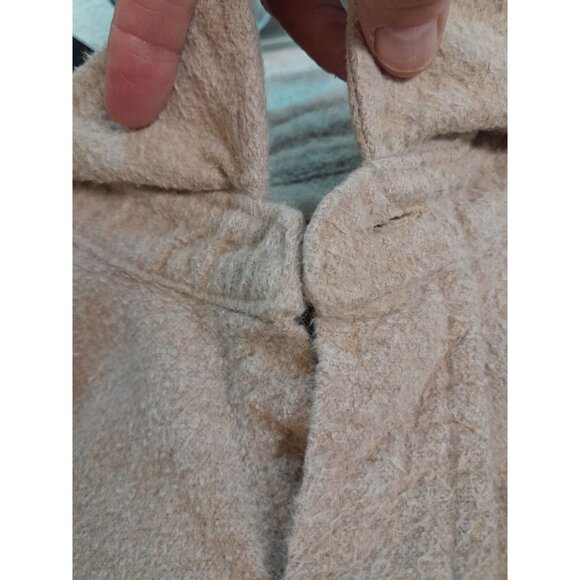 Moose Creek Mens Heavyweight Work Outdoor Size Large Hunting Flannel Shirt Tan - Picture 6 of 6